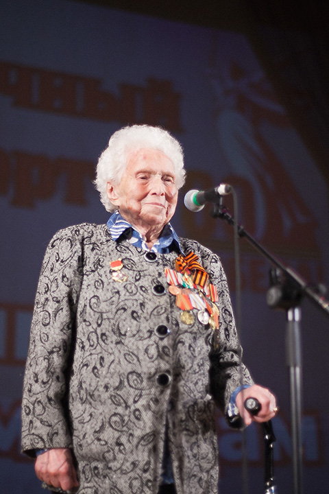 Ветеран ВОВ Петрова Л.Т.
